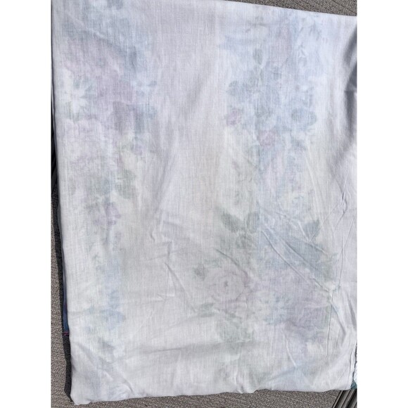 Croscill Vtg Princess Floral Panel Blush/Peach Bows Weighted Pole Rod 40x86 In - Picture 8 of 9